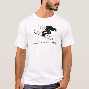 Camiseta Apenas como o esqui