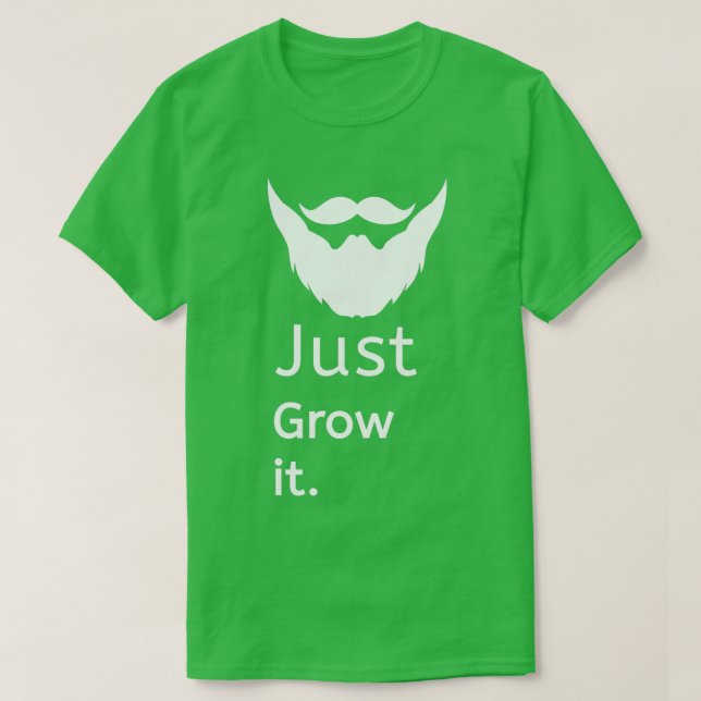 Camiseta Apenas Cresça Barba (Frente do Design)