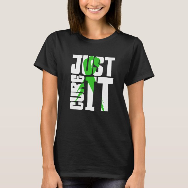 Camiseta Apenas Cure-o como guerreiro da consciência da sín (Frente)