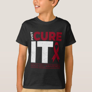 Camiseta Apenas Curta-A Com Anemia Célula Falsiforme, Feche