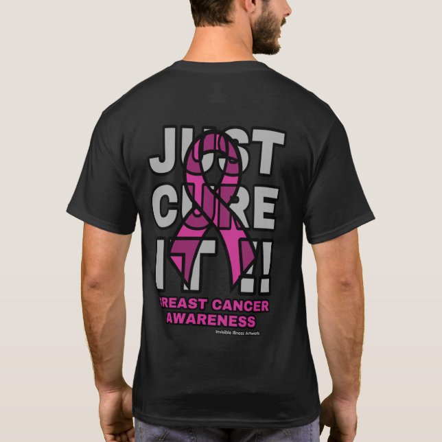 Camiseta Apenas Curta... Cancer De Mama (Verso)