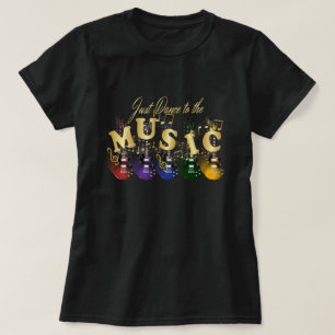 Camiseta Apenas dança para a música