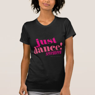 Camiseta Apenas dança - rosa