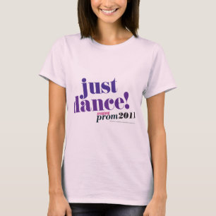 Camiseta Apenas dança - roxo