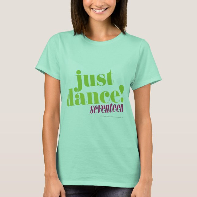 Camiseta Apenas dança - Verde (Frente)
