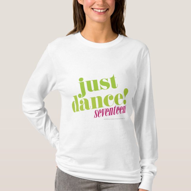 Camiseta Apenas dança - verde (Frente)