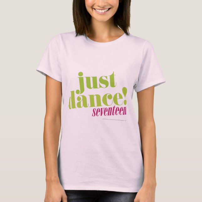 Camiseta Apenas dança - Verde (Frente)