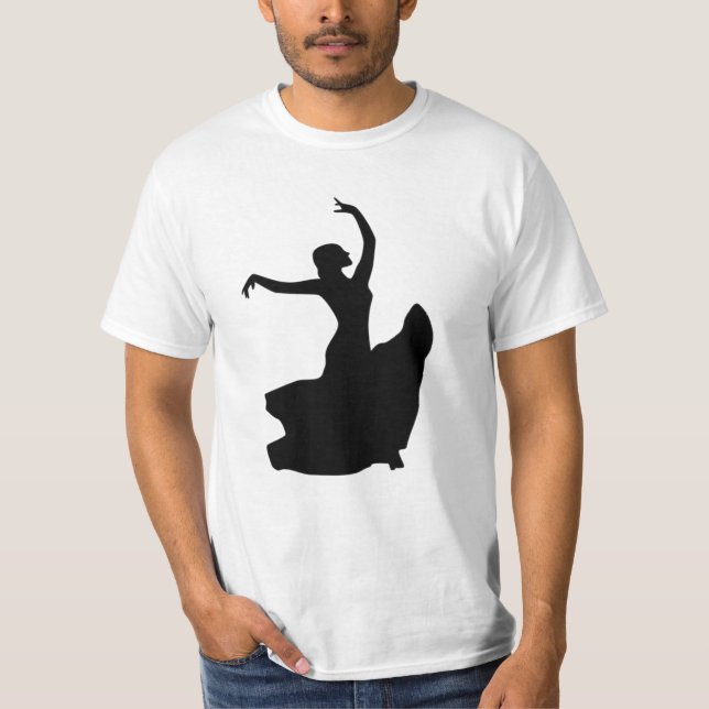 Camiseta Apenas Dançarino de Flamenco (Frente)