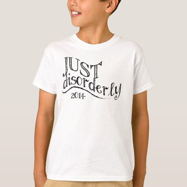 Camiseta Apenas desordenado (Frente)