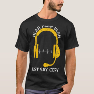 Camiseta Apenas diga aos operadores de envio de emergência