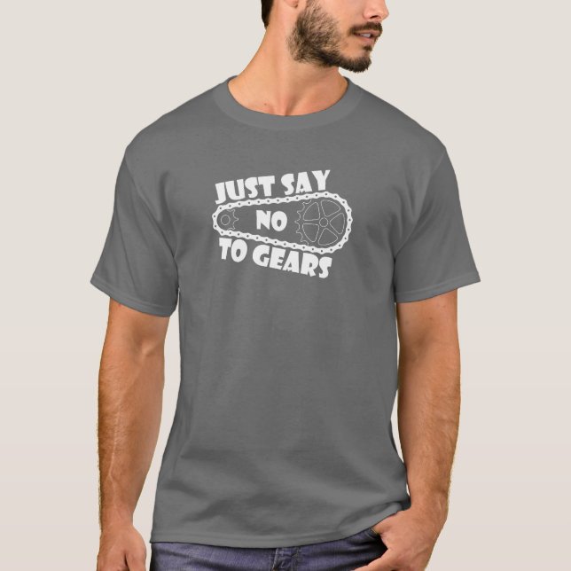 Camiseta Apenas Diga Não A Gears (Frente)
