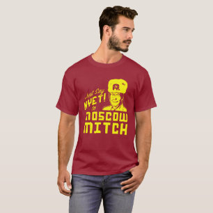 Camiseta Apenas diga o neit Moscovo Mitch