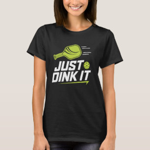 Camiseta apenas dinke isso amantes do esporte pickleball en