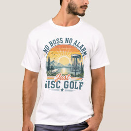 Camiseta Apenas Disc Golf Retro Pôr do Sol