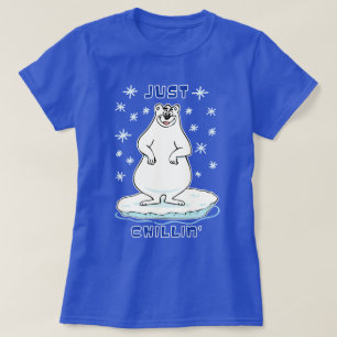 Camiseta Apenas Enrolando Urso Polar