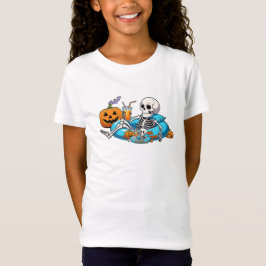 Camiseta Apenas Esperando pelo Halloween – Divertido e Assu