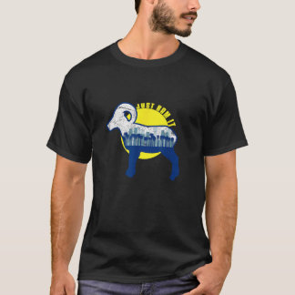 Camiseta Apenas faça um Rams Cênico Engraçado