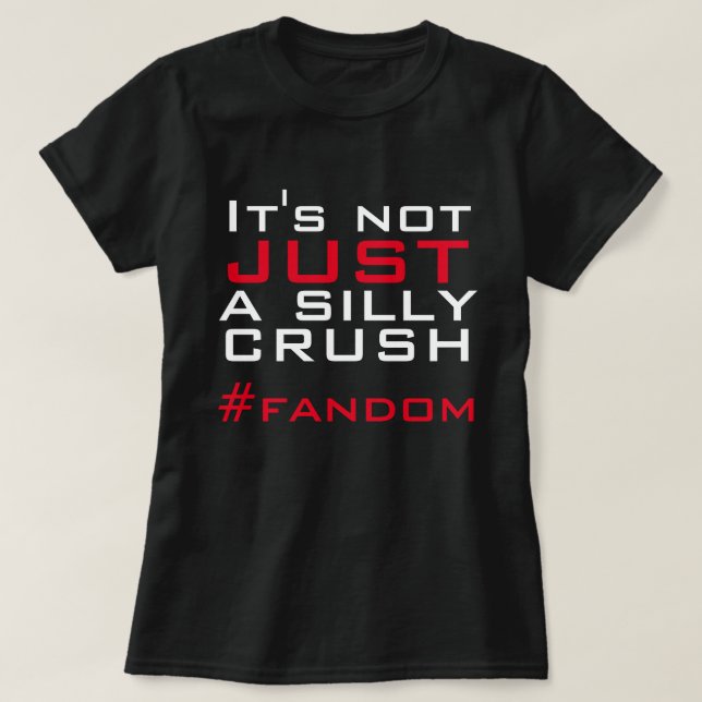 Camiseta Apenas Fandom (Frente do Design)