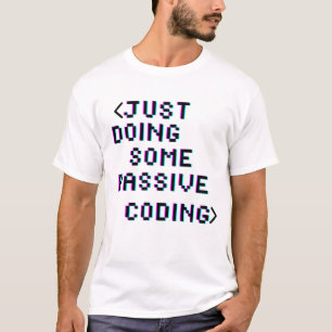 Camiseta apenas fazendo uma codificação passiva