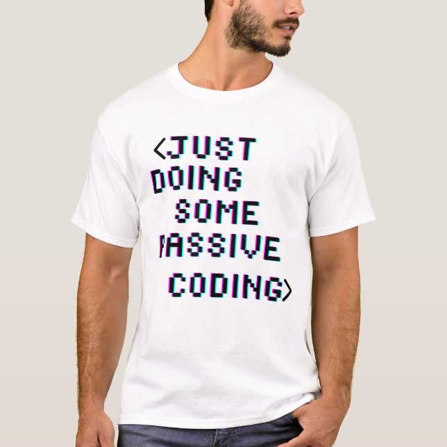 Camiseta apenas fazendo uma codificação passiva (Frente)