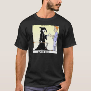 Camiseta Apenas Frangos Temem O Ceifeiro Engraçado