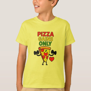 Camiseta Apenas Ganhos De Pizza - Pizza De Malhação Engraça