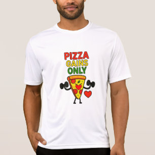 Camiseta Apenas Ganhos De Pizza - Pizza De Malhação Engraça