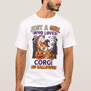Camiseta Apenas Garota Que Ama o Chapéu de Bruxa de Hallowe