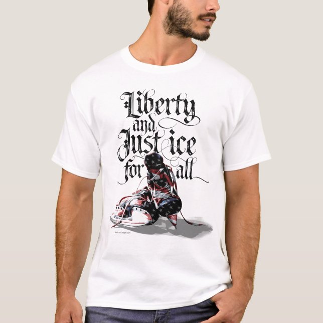 Camiseta Apenas Gelo Para Todos (Hockey) (Frente)