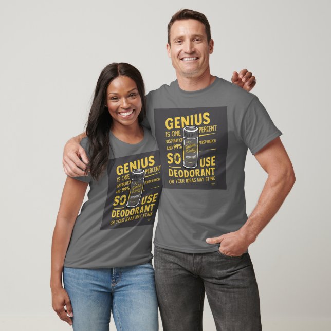 Camiseta Apenas gênios (Unissex)