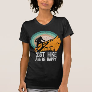 Camiseta Apenas Hike Hiker Outdoor Adventure Retro