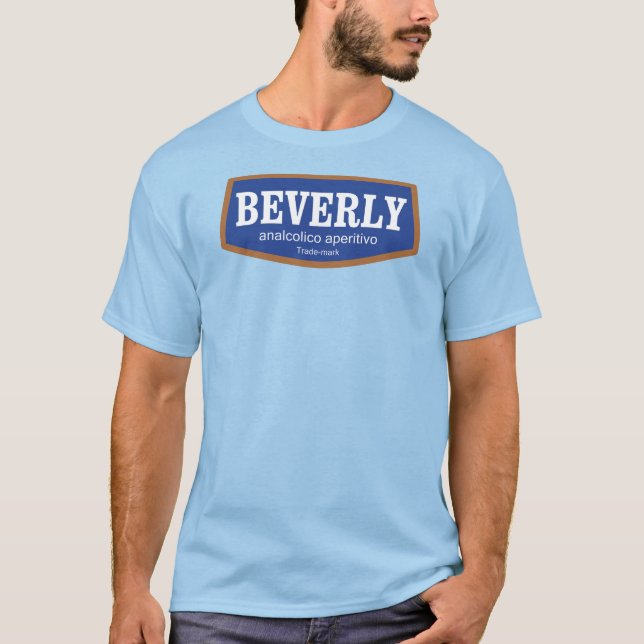Camiseta Apenas homens com logotipo Beverly (Frente)