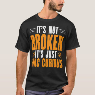 Camiseta Apenas Hvac Curioso Ideal Para Técnicos De Hvac