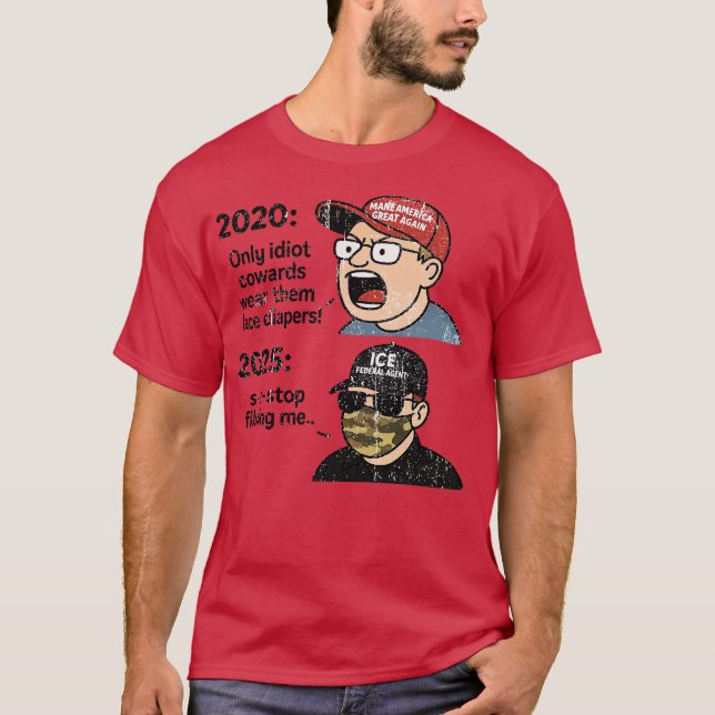Camiseta Apenas idiota - Presente Feminista (Frente)
