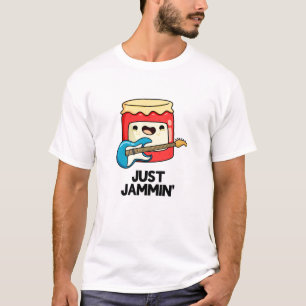 Camiseta Apenas Jammin Funny Rocker Jam Pun