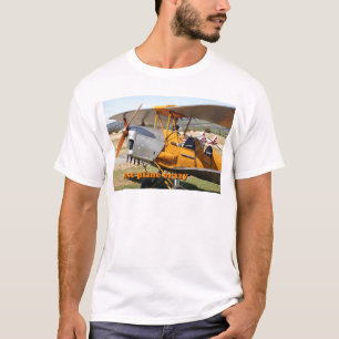 Camiseta Apenas louco plano: Aviões do biplano da traça d