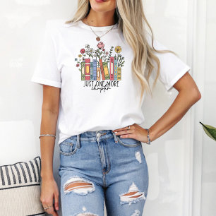 Camiseta Apenas Mais Um Capítulo Do Livro Floral Do Boho
