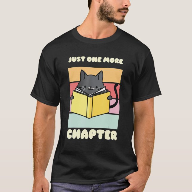 Camiseta Apenas mais um capítulo Engraçado Livro de Leitura (Frente)