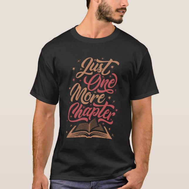 Camiseta Apenas Mais Um Capítulo Literário Para Os Leitores (Frente)