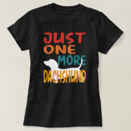 Camiseta Apenas Mais Um Dachshund