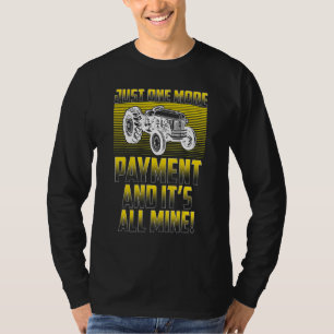 Camiseta Apenas Mais Um Setor De Agricultura E Trator De Pa