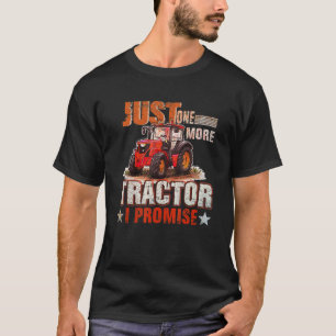 Camiseta Apenas Mais Um Trator Que Prometo Aos Agricultores