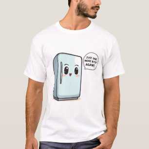 Camiseta Apenas Mais Uma Mordida – Design de Geladeira Dive