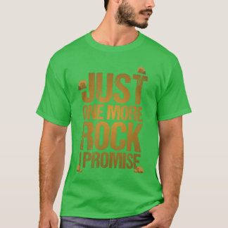 Camiseta Apenas Mais Uma Rocha Eu Prometo Geologia Presente