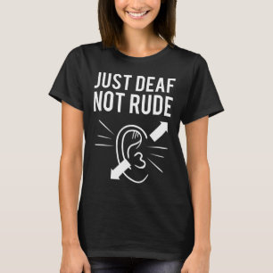 Camiseta Apenas MAL-Fada Não Raiva Surdez Sensibilização AS