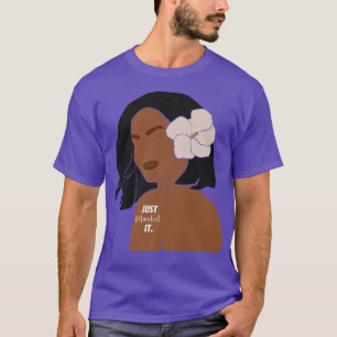 Camiseta Apenas Manifesto Que É A Mulher Melanina Negra Mai