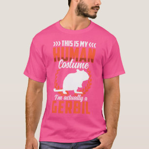 Camiseta Apenas Meu Gerbil Rat Rodent Gerbil