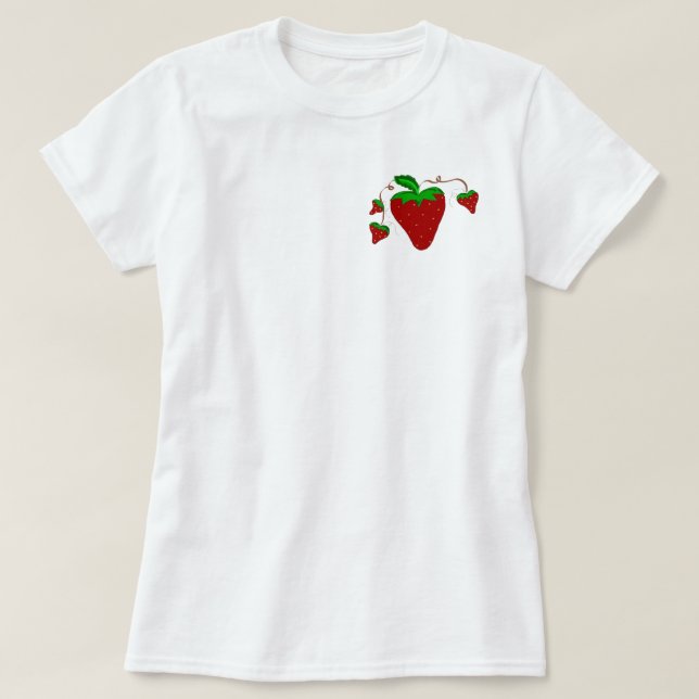 Camiseta Apenas Morangos (Frente do Design)
