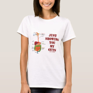 Camiseta Apenas Mostrando Minhas Entranhas (Humor do Sistem