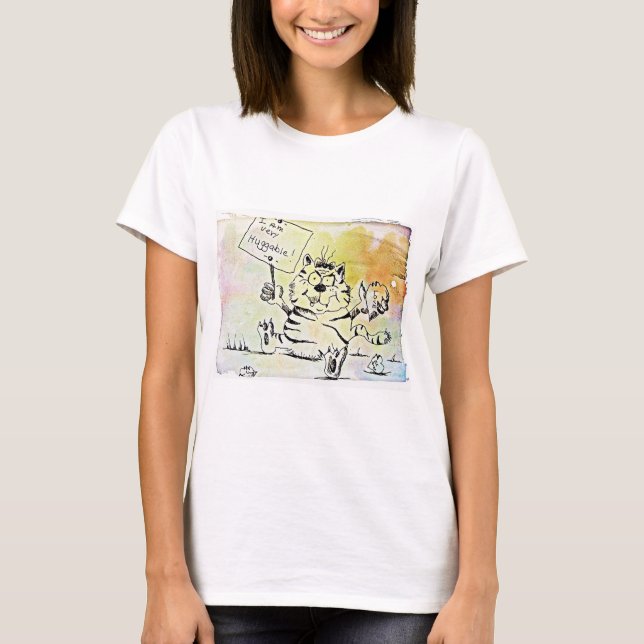 Camiseta Apenas muito abraçável (Frente)